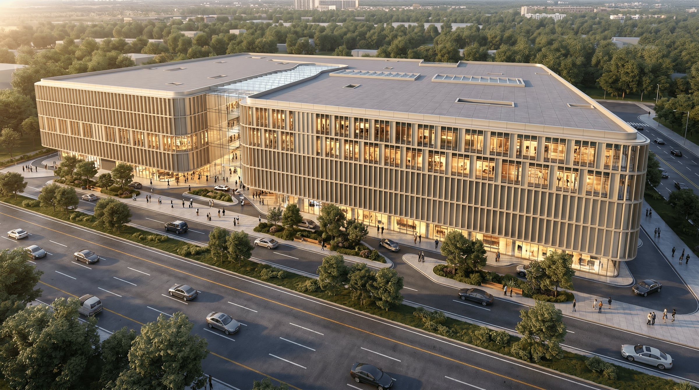 Al Rams Shopping Mall, render 1