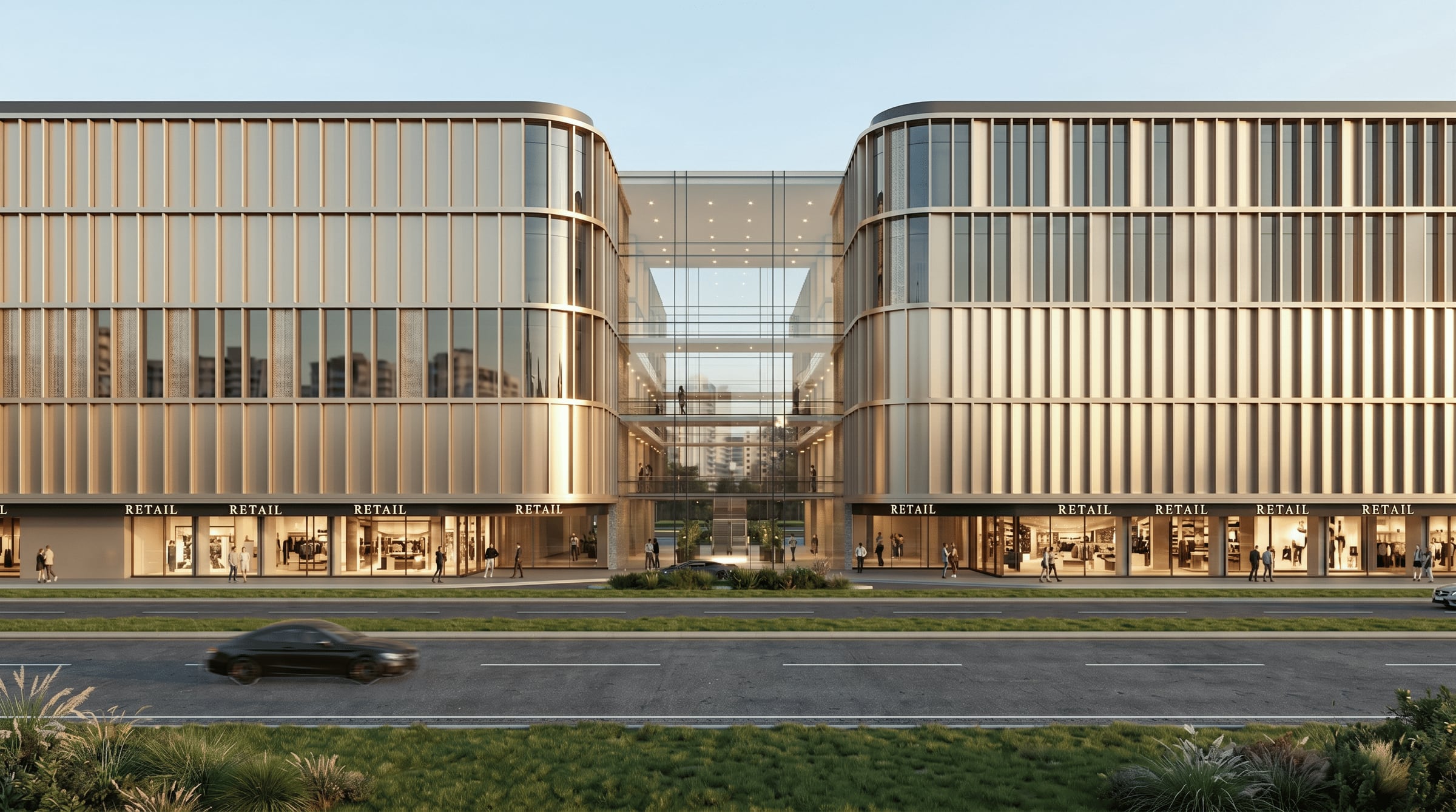 Al Rams Shopping Mall, render 2