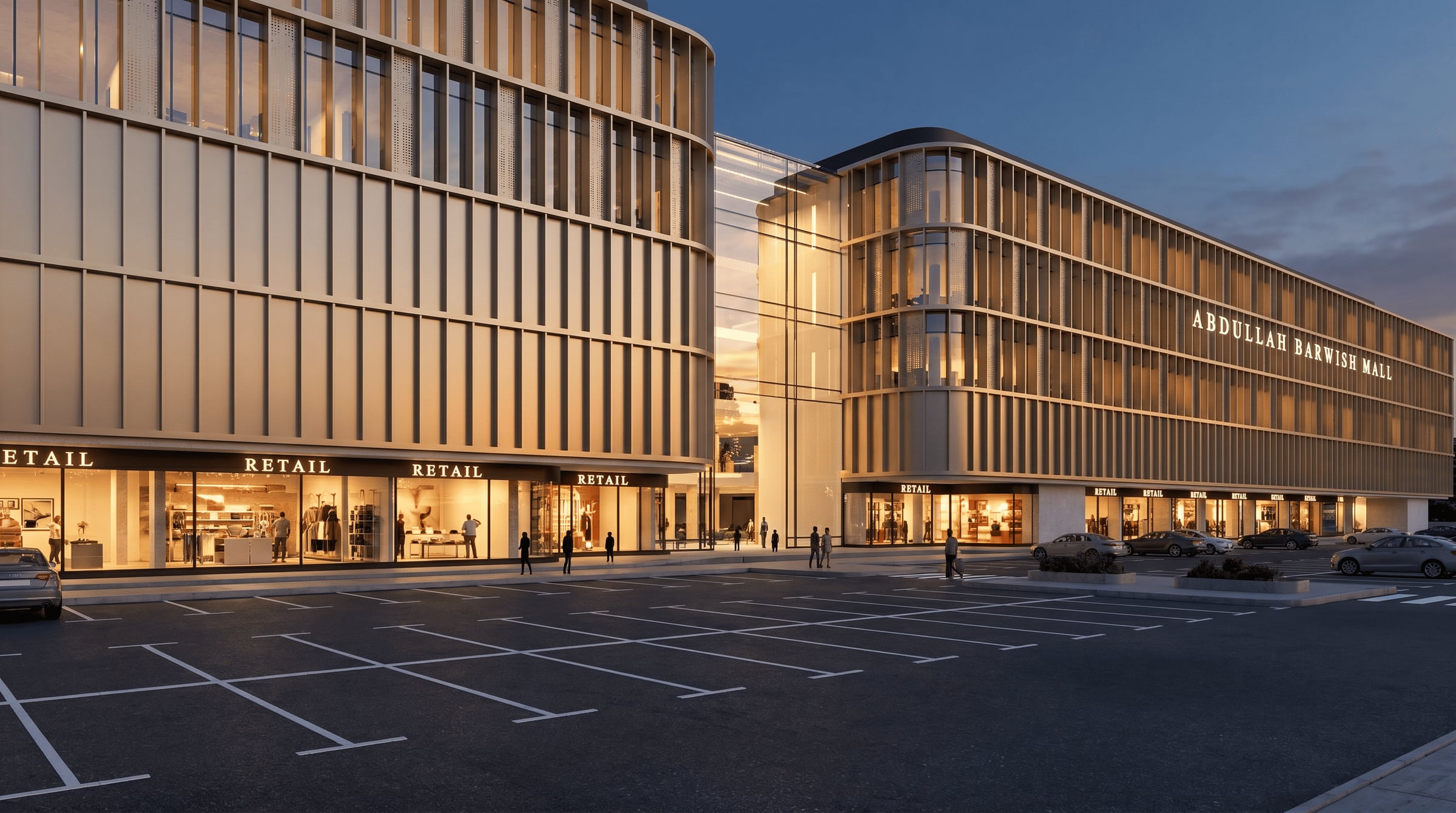 Al Rams Shopping Mall, render 3