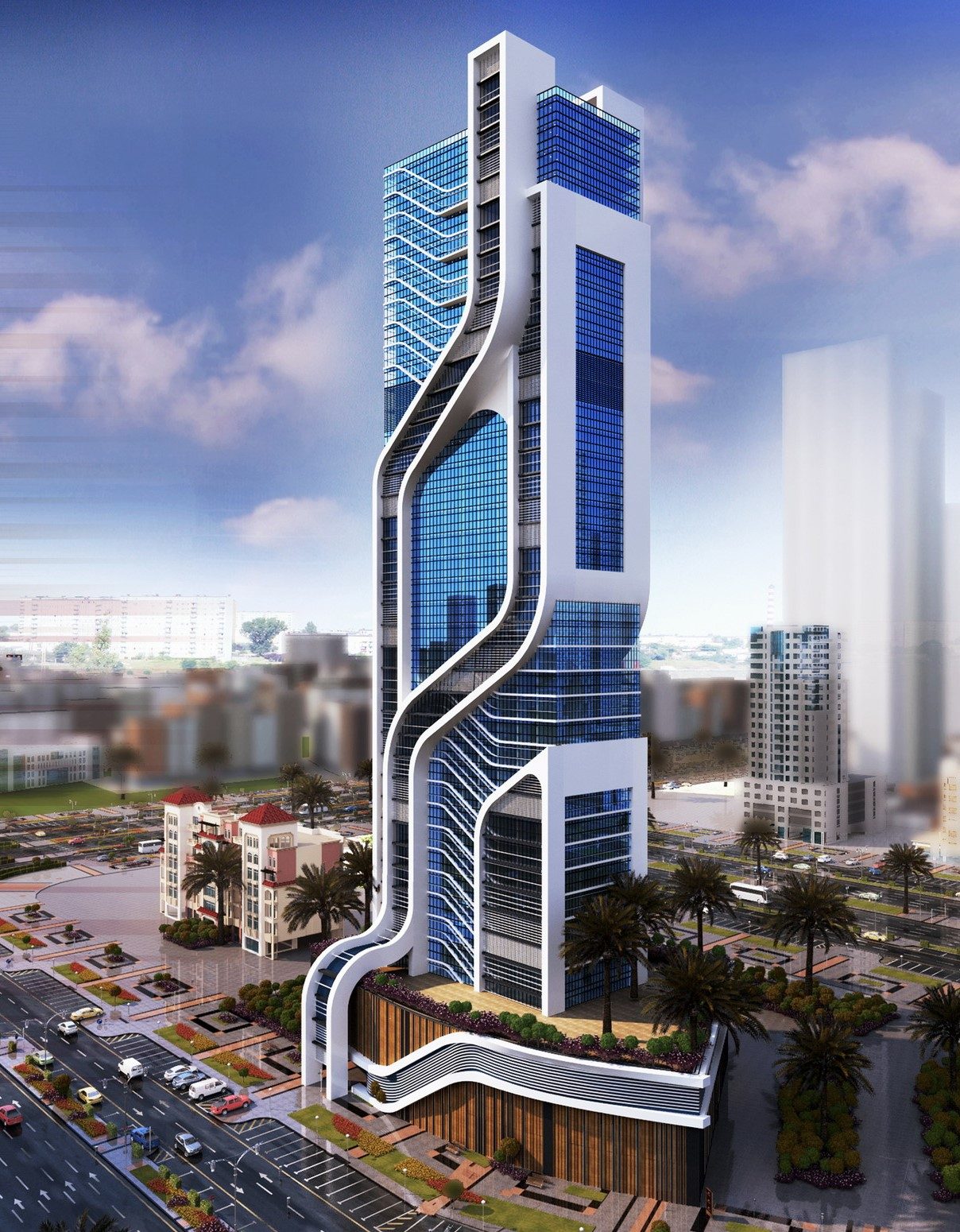 Al Sofouh Tower, render 1