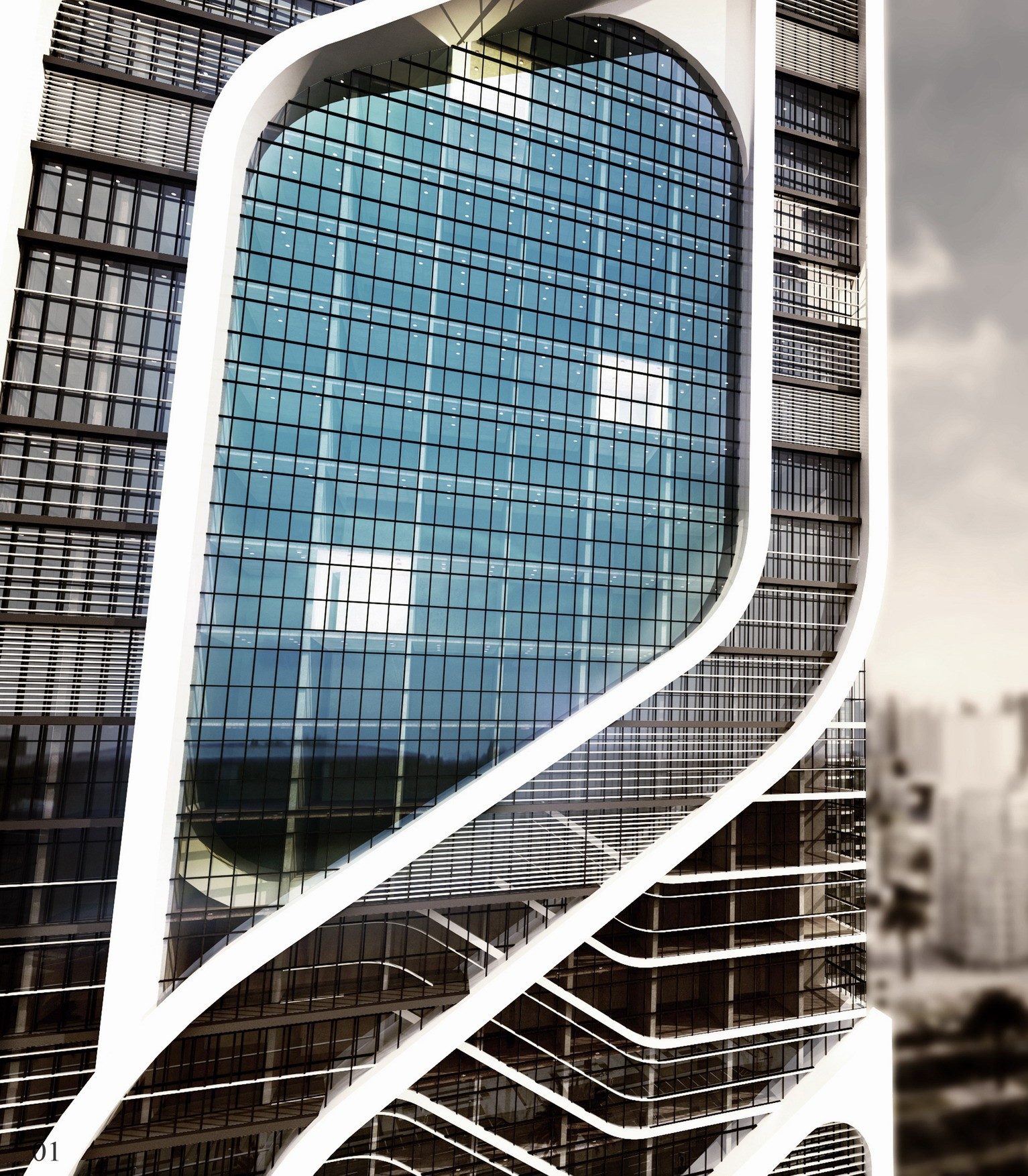Al Sofouh Tower, render 2