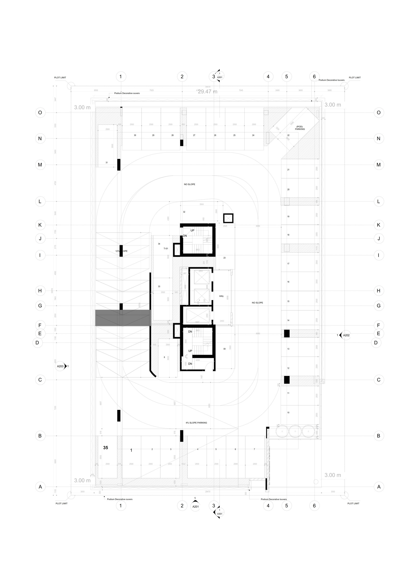 Amaya Residence, sketch 3