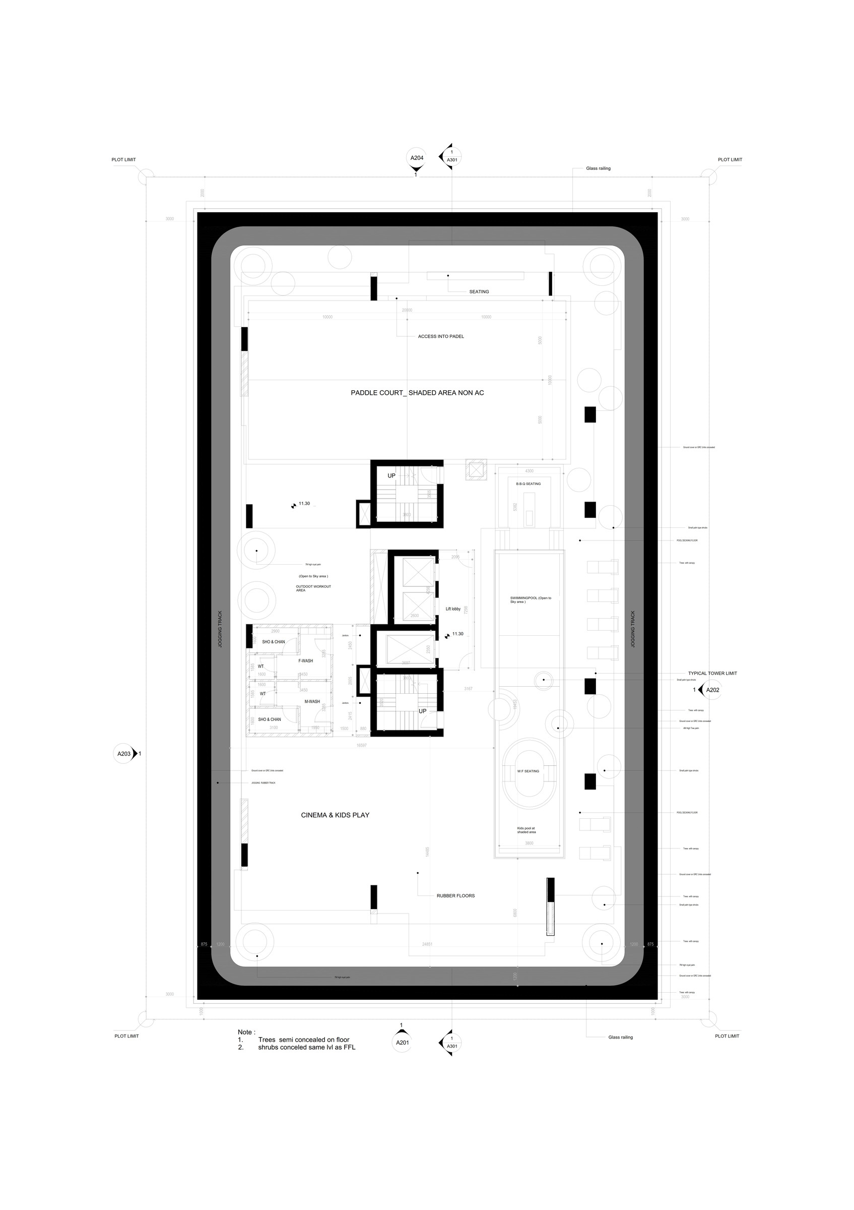Amaya Residence, sketch 4