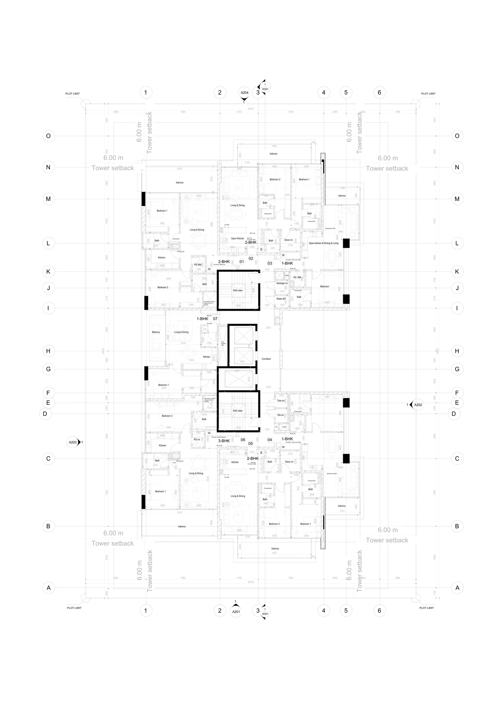 Amaya Residence, sketch 6