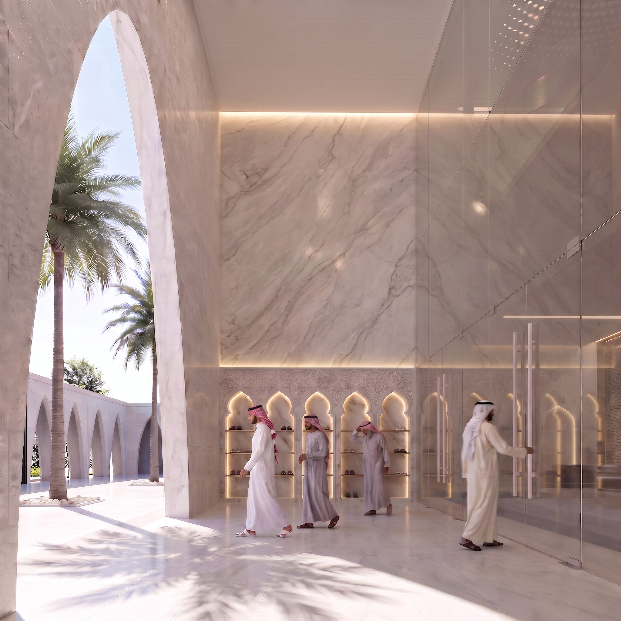 Food Tech Valley Masjid, interior 6