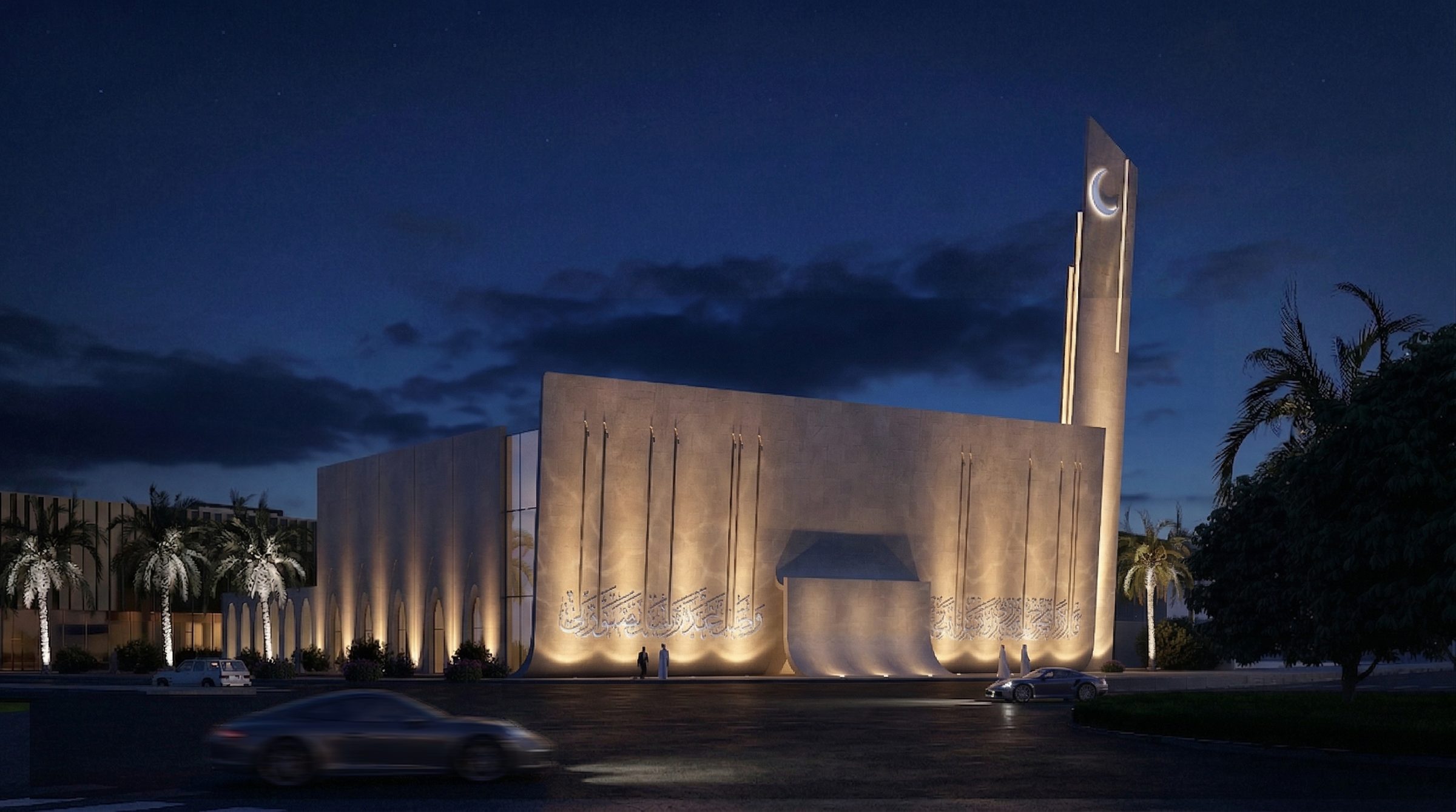 Food Tech Valley Masjid, render 1