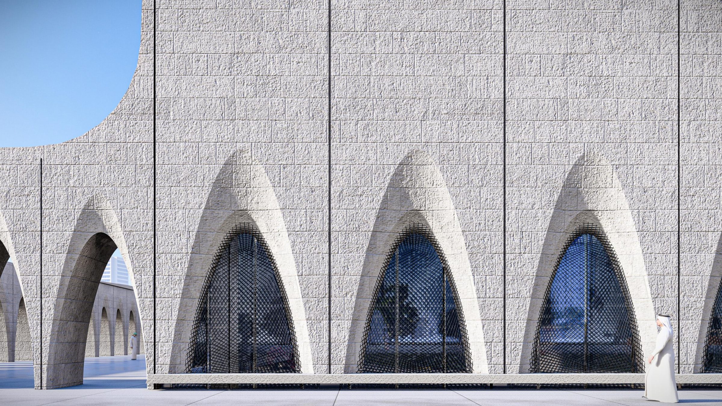 Food Tech Valley Masjid, render 4