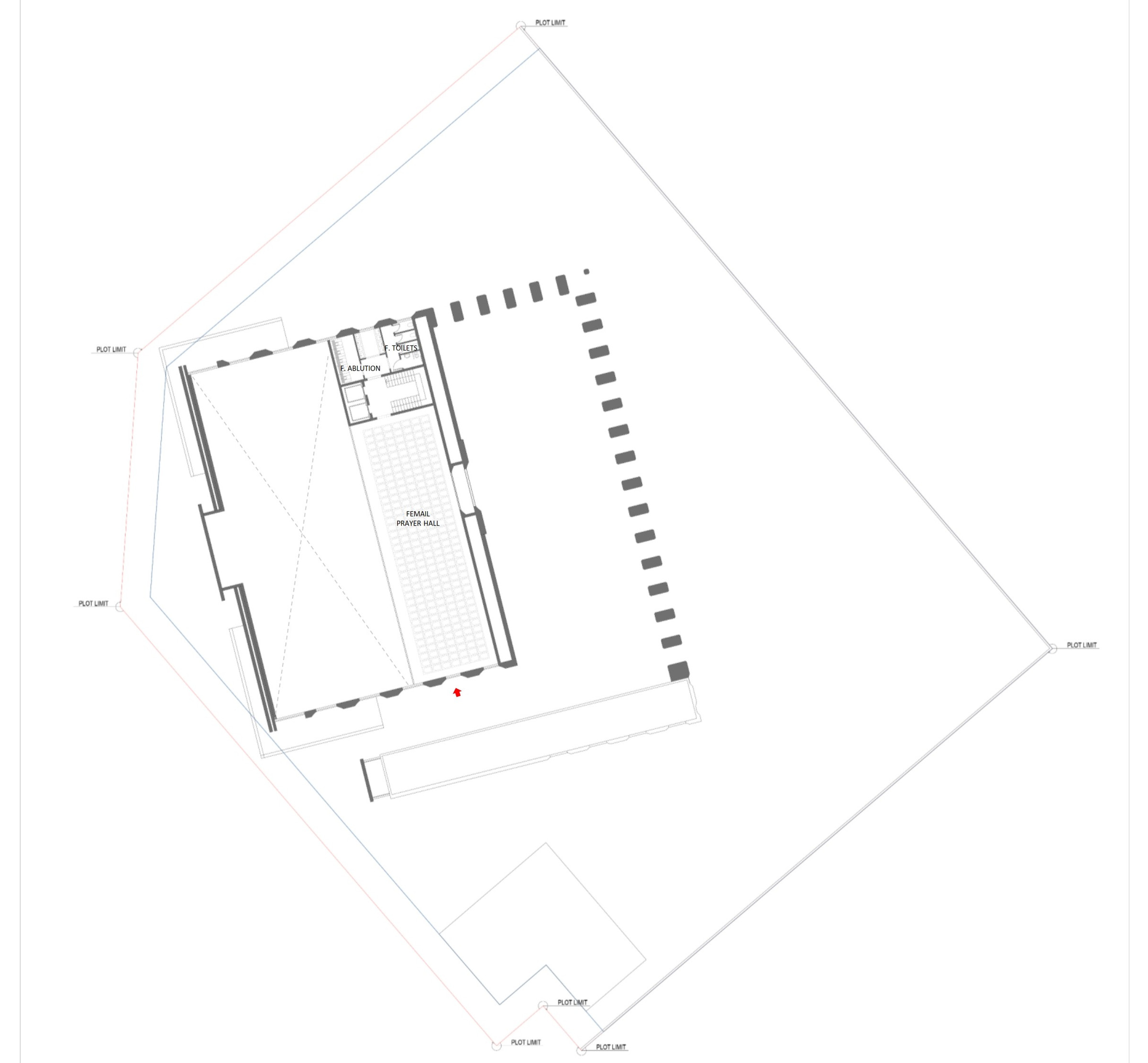 Food Tech Valley Masjid, sketch 2