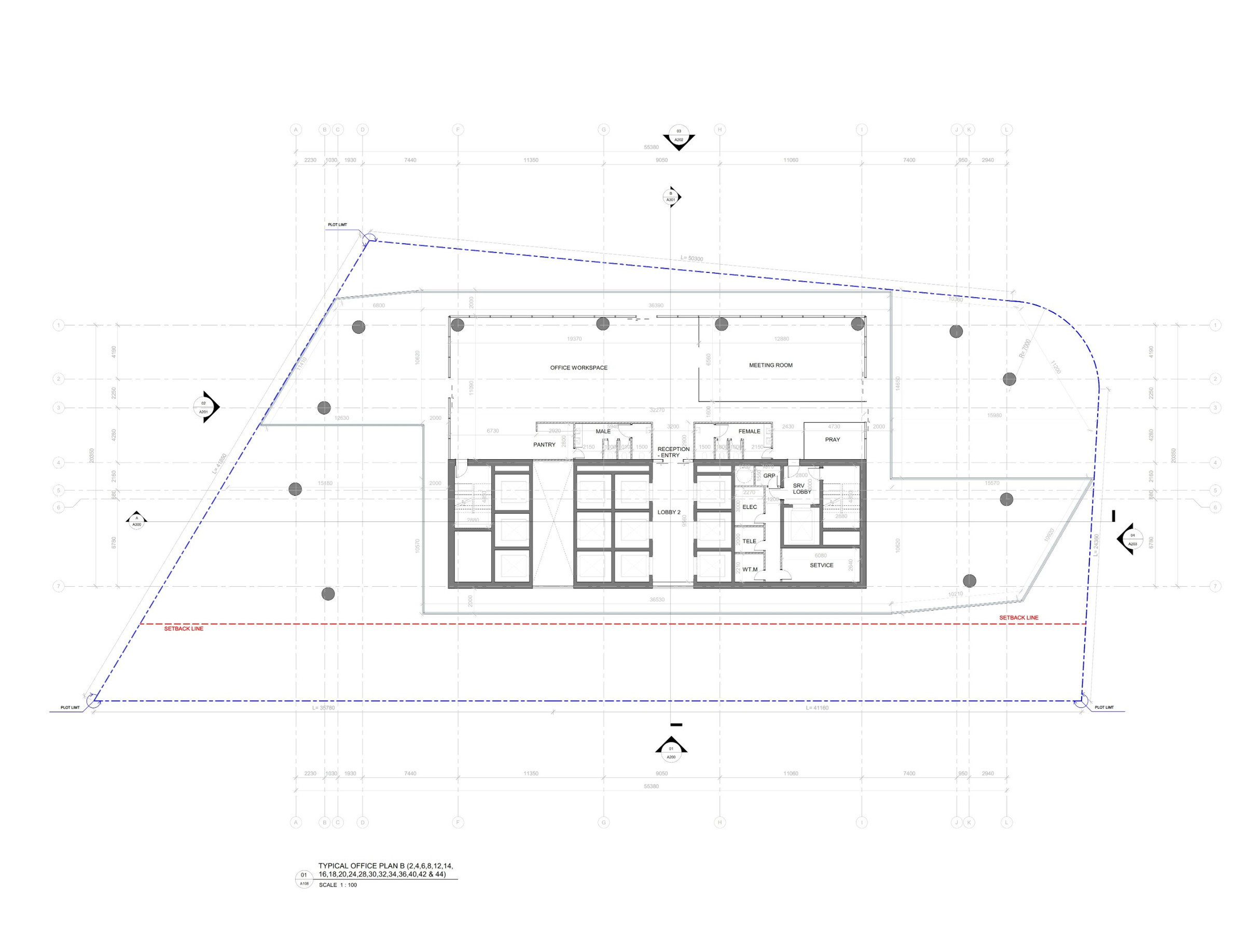 JVT Tower, sketch 5