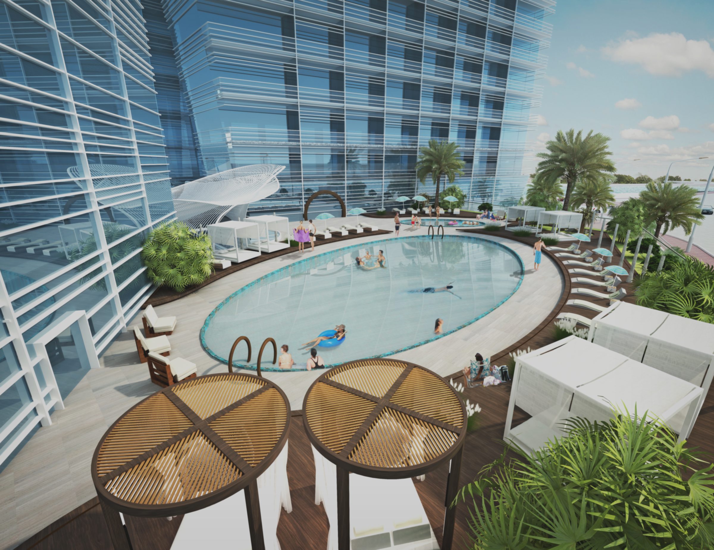 Langham Place Hotel, render 3