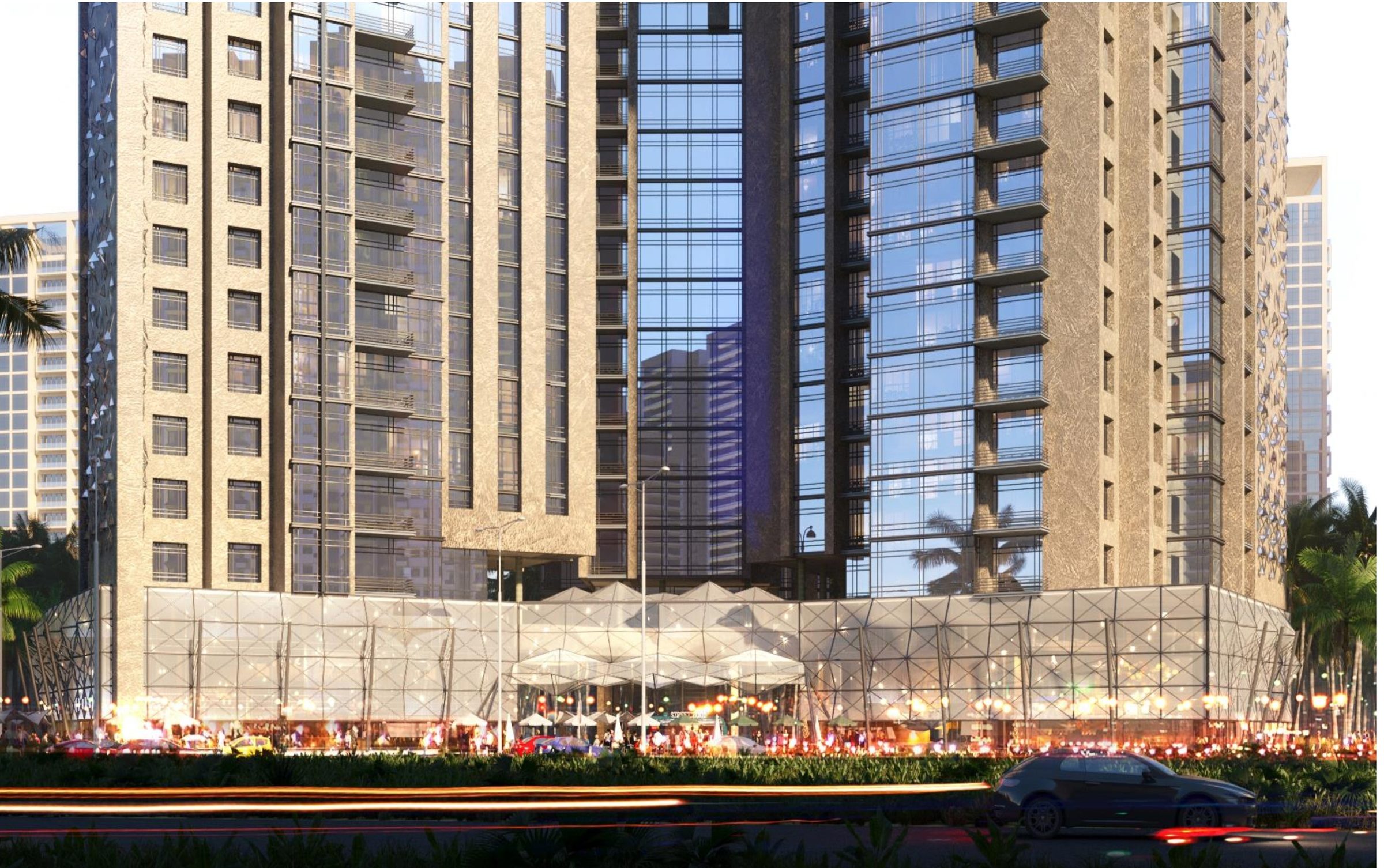 Mawten Gate Towers, render 1