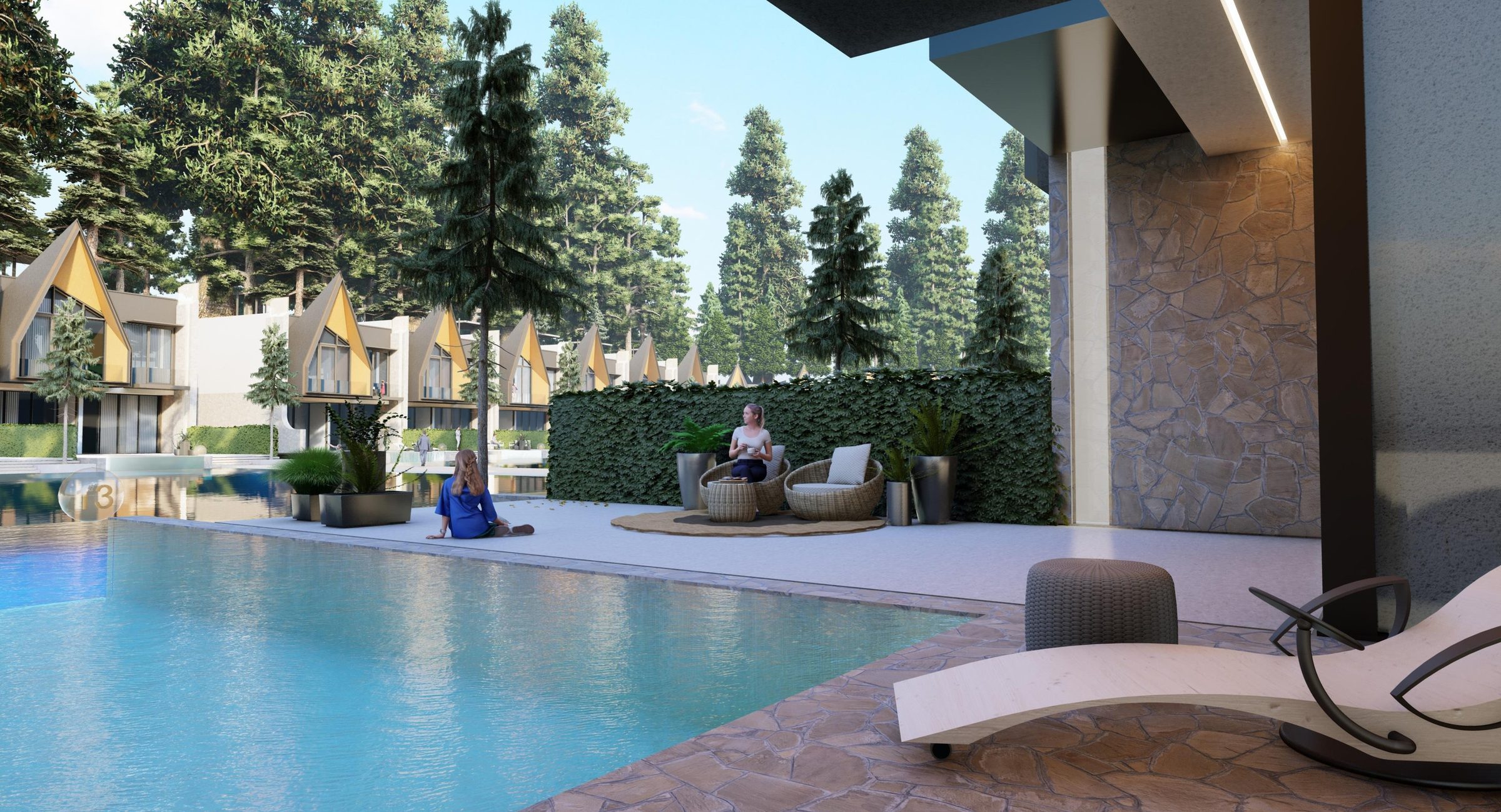 Switzerland Villas, render 1
