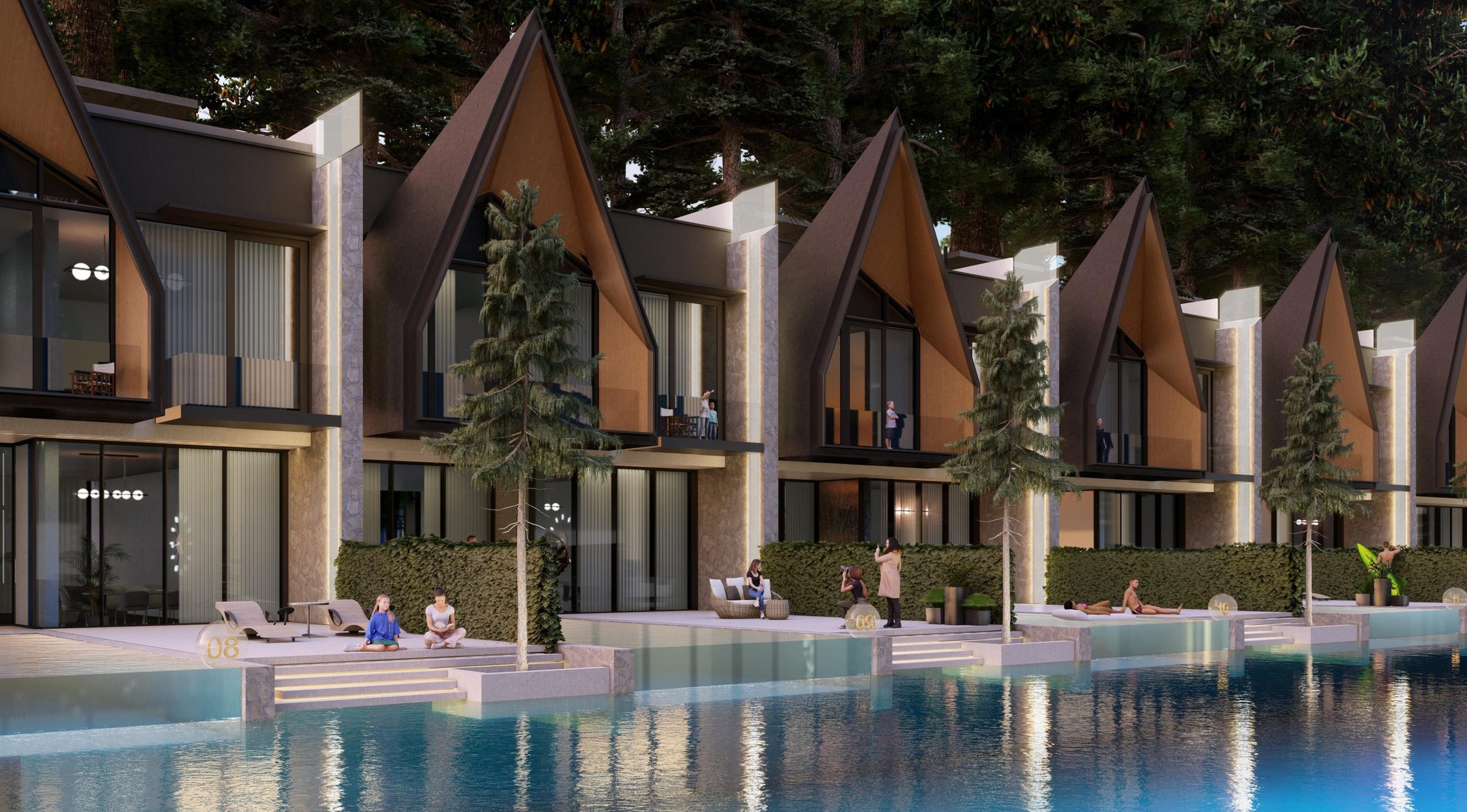 Switzerland Villas, render 6