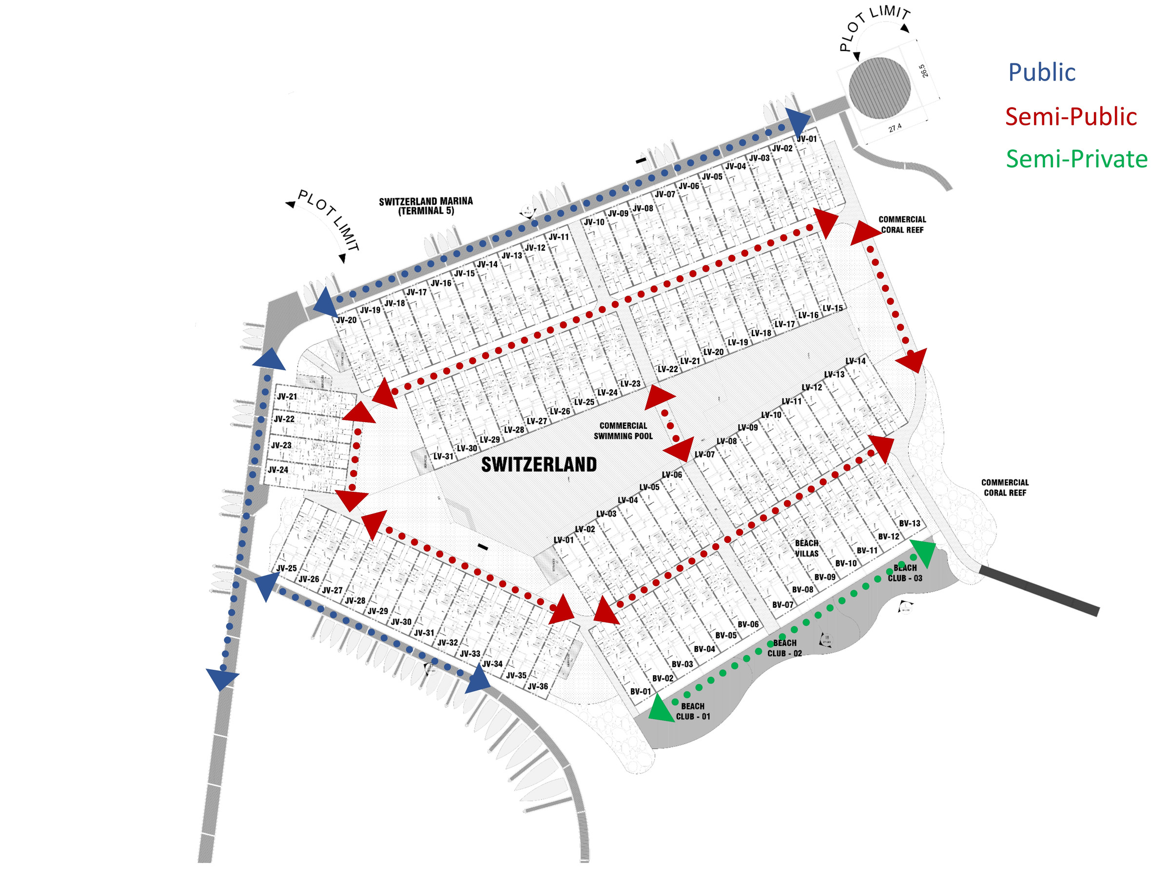 Switzerland Villas, sketch 1