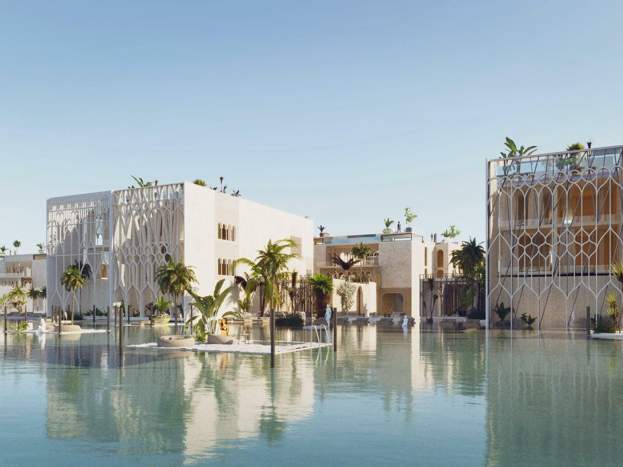 The Floating Lido, render 1