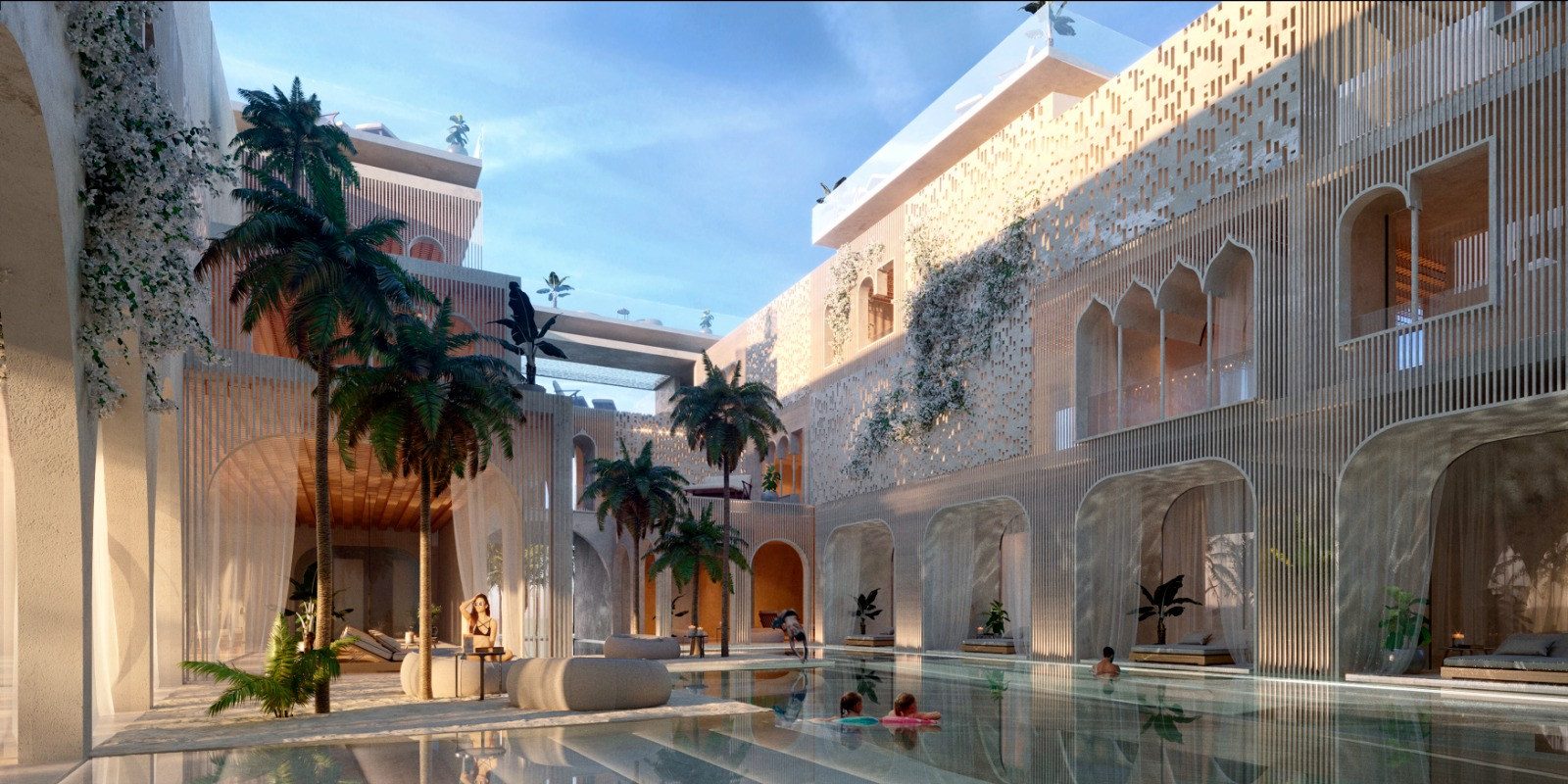 The Floating Lido, render 2