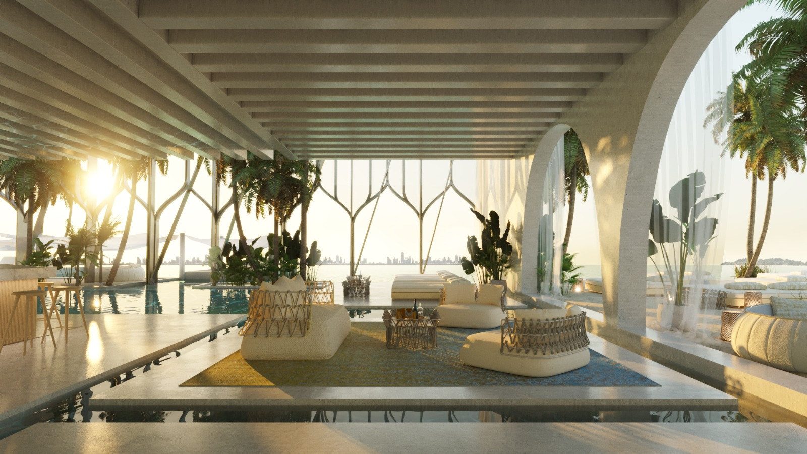 The Floating Lido, render 3