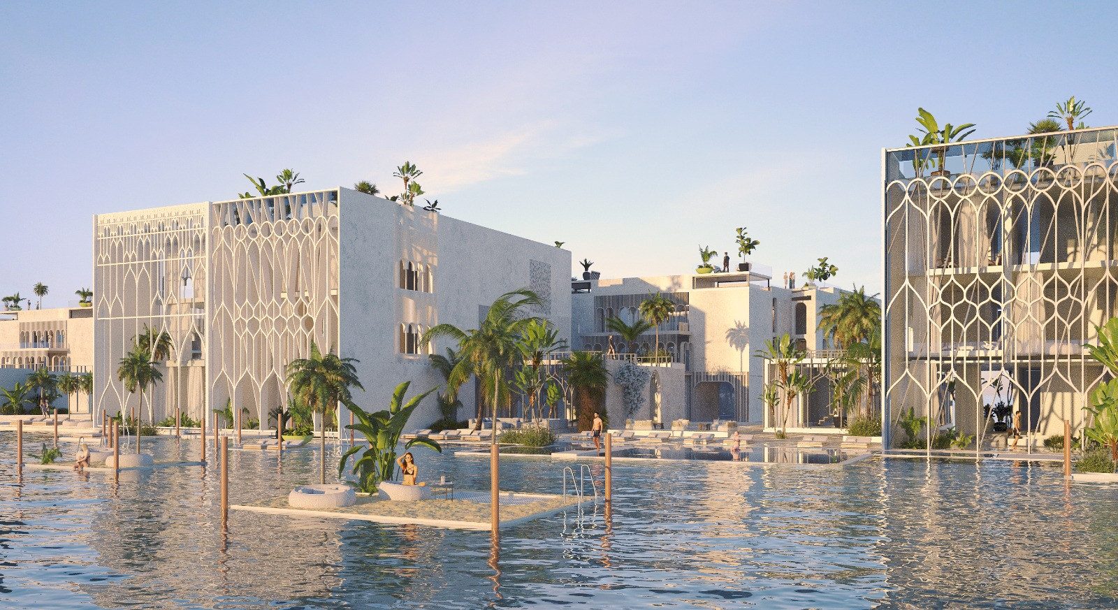 The Floating Lido, render 7
