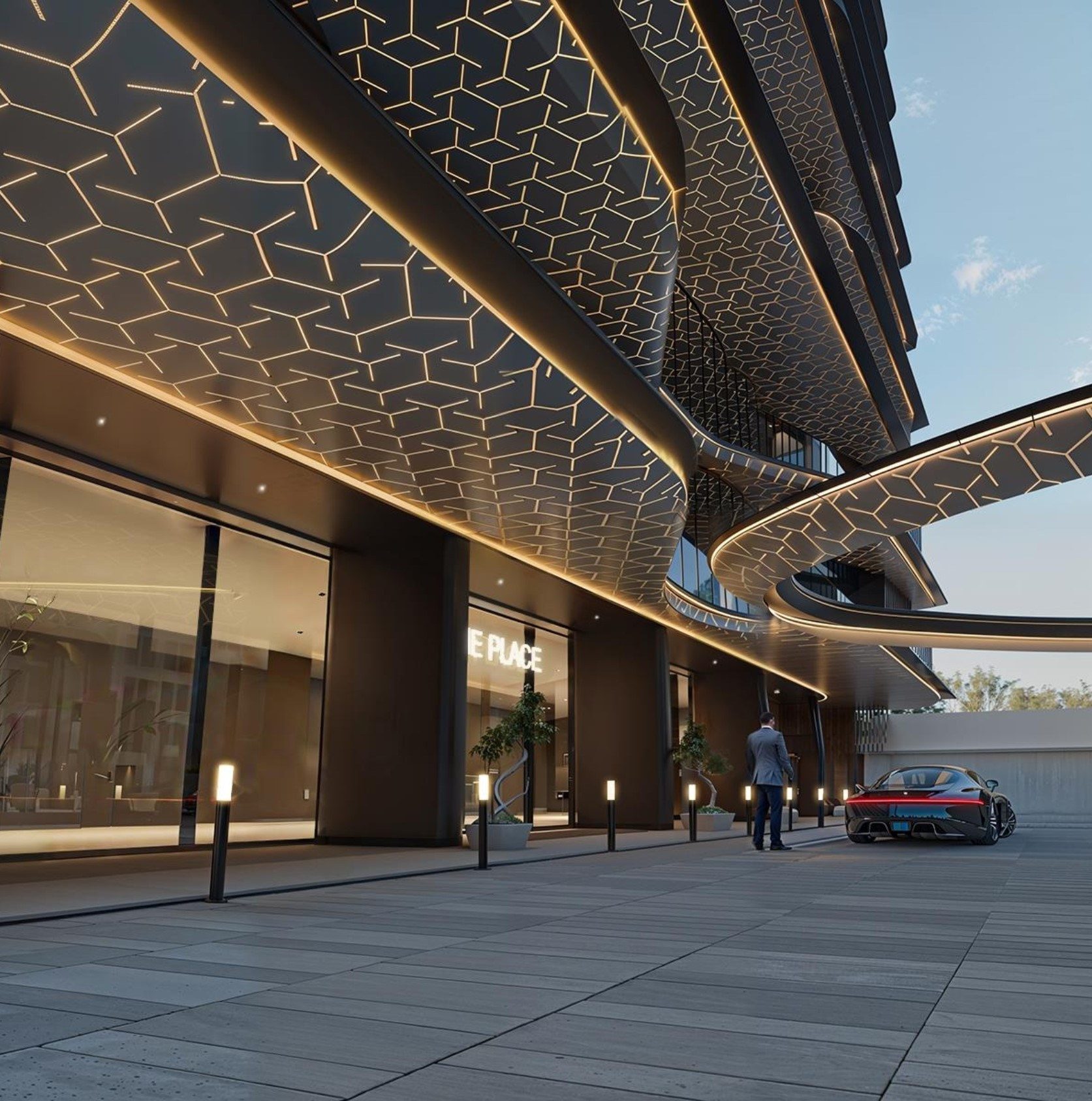 The Place, render 3
