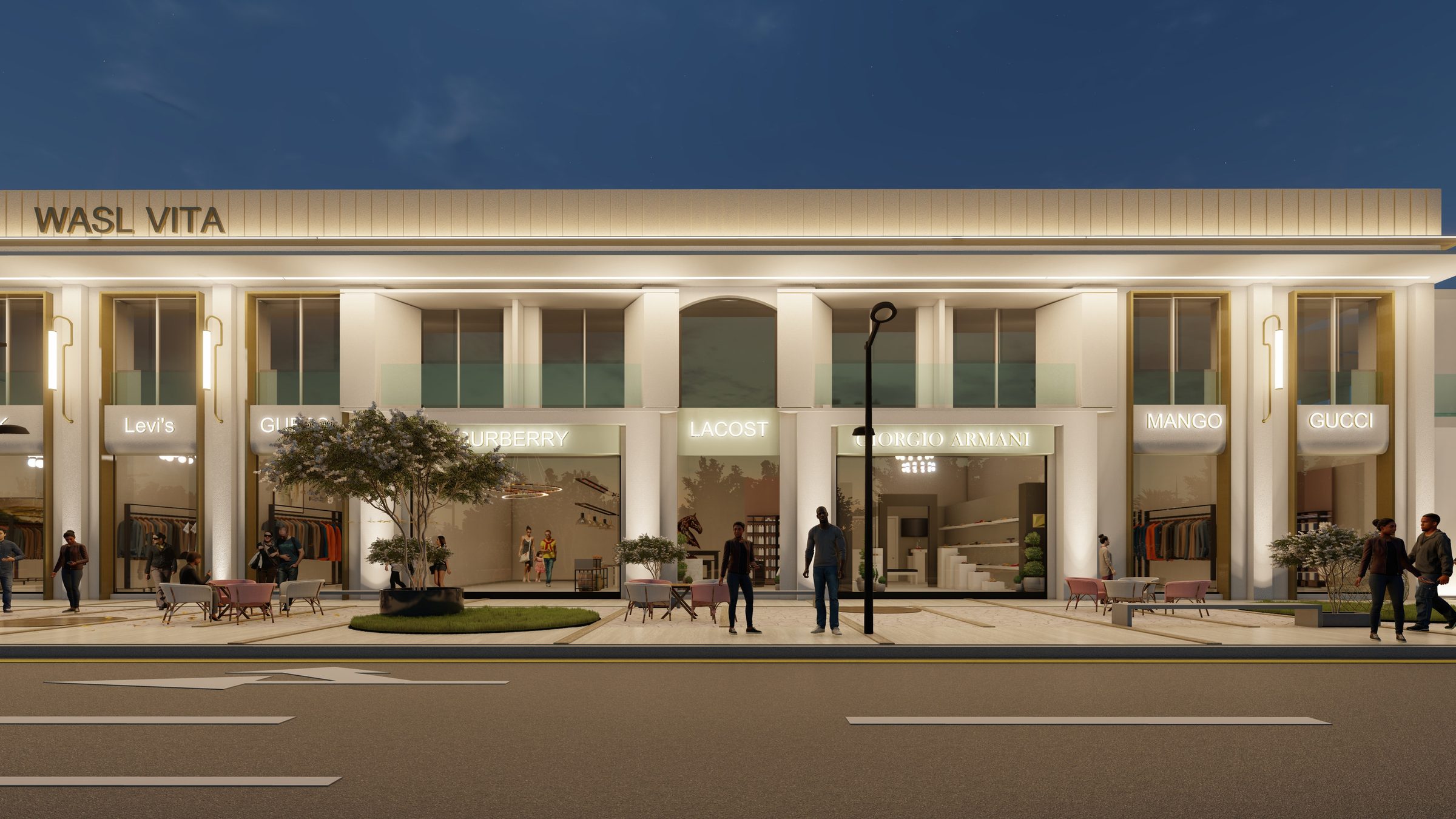 Wasl Vita Mall, render 2